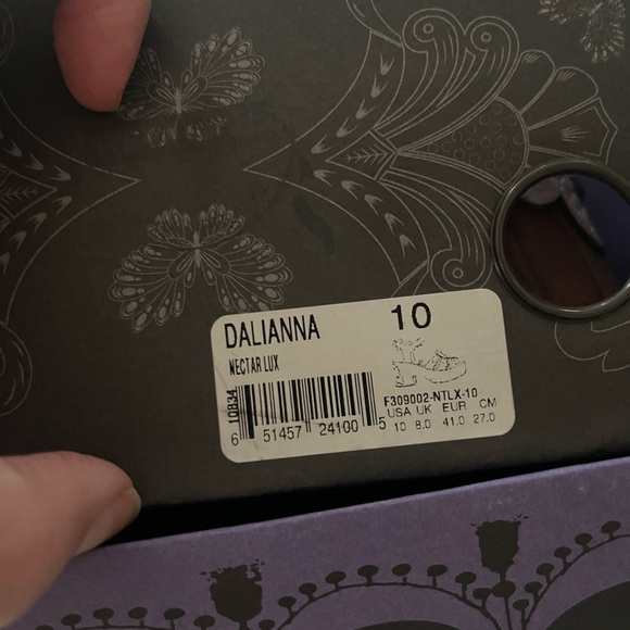 Anna Sui x Bed Stu Daliana Butterfly Platforms Size 10 - Picture 2 of 4